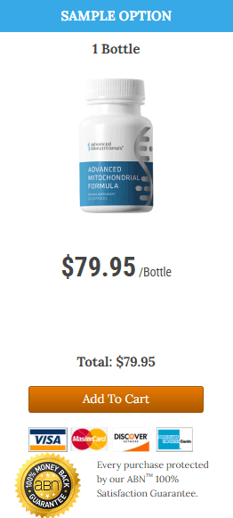Advanced Mitochondrial Formula 1 bottle