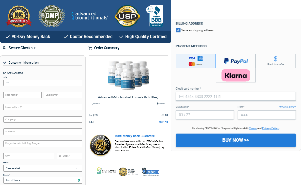Advanced Mitochondrial Formula-Secure-Checkout